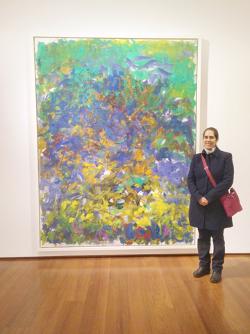 With Joan Mitchell